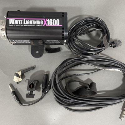 Lot 171 | White Lightning X1600 Photography Flash & More
