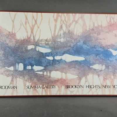 Lot 207 | An Original 1980s Exhibition Poster
