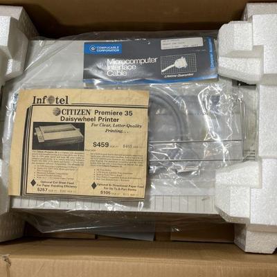 Lot 66 | Citizen Premiere 35 Daisywheel Printer
