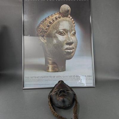 Lot 125 | Dan Wood Carved Mask and More
