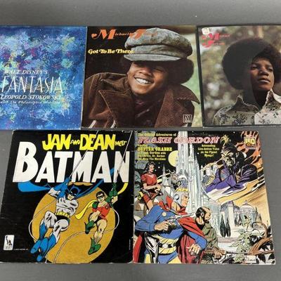Lot 46 | Fantasia, Michael Jackson, Flash Gordon, Batman
