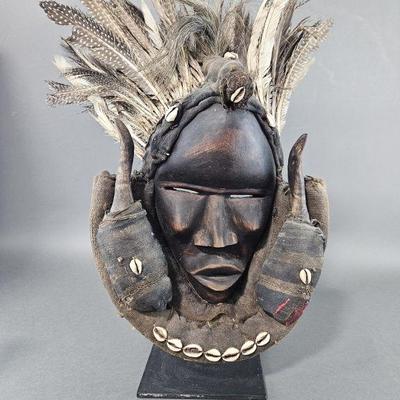 Lot 116 | Vtg Dan Wood Female Mask
