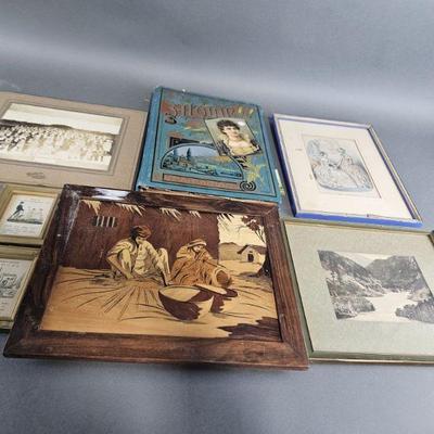 Lot 4 | Antique Pictures and Scrap Book
