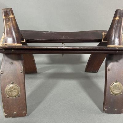 Lot 199 | Vintage Egyptian Camel Footstool
