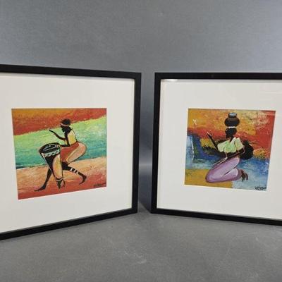 Lot 85 | Vtg Acrylic Paintings 