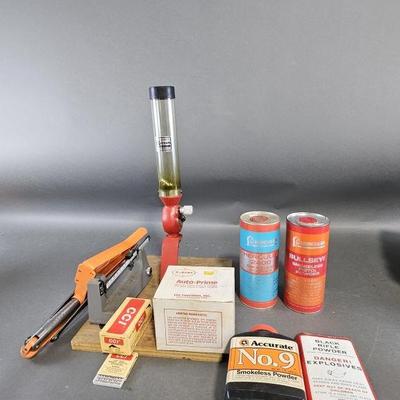 Lot 318 | Vtg Gun Reloading Equipment Lot
