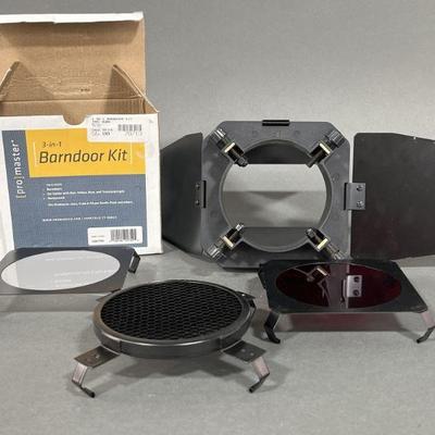 Lot 156 | 3 in 1 Barn Door Aperture Adaptor
