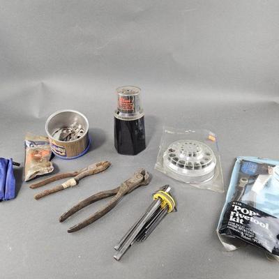 Lot 288 | Rivetool Kit, Drill Organizer, & More
