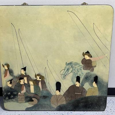 Lot 74 | Large Painted Board Made in China
