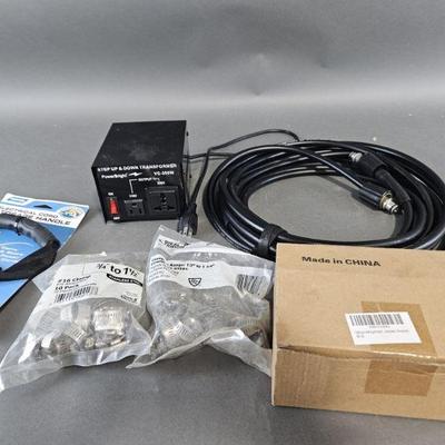 Lot 70 | Vtg Step Up & Down Transformer and More
