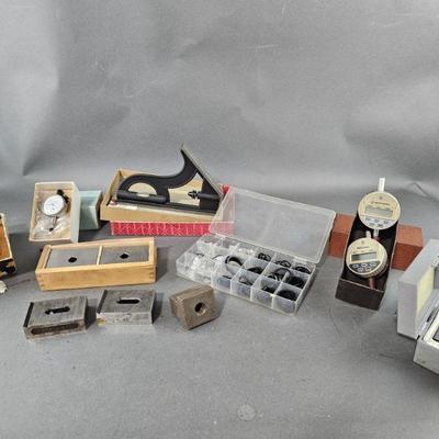 Lot 312 | Starrett Square Head, Dial Indicators, & More
