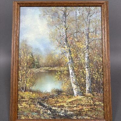 Lot 17 | Signed Barbara Jolear Oil Painting
