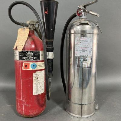 Lot 274 | Two Vintage Fire Extinguishers
