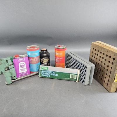 Lot 325 | Vtg Rcbs Reloading Press and More
