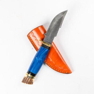 Lot 103t | Handmade Damascus Steel Knife
