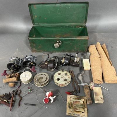 Lot 305 | Vintage Fishing Reels, Line, Lures & More
