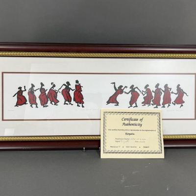 Lot 82 | Signed & Numbered Kenyatta Ray Print
