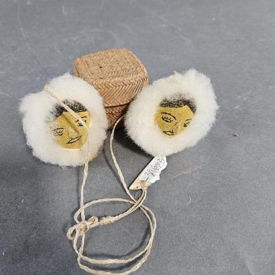 Lot 216 | Tlingit Tribe Kissing Doll Toy
