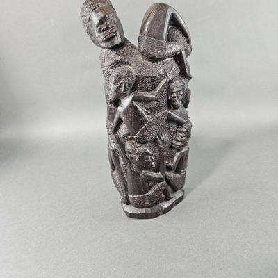 Lot 145 | African Ebony Wooden Tree of Life
