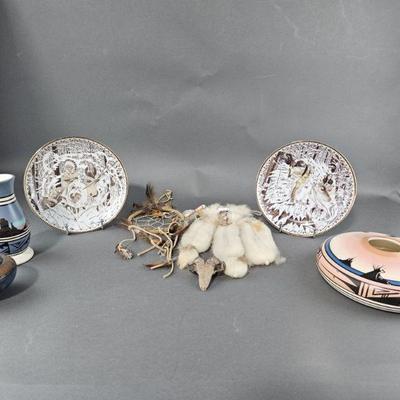 Lot 151 | Vtg Indian Lot, Special Edition Plates and More
