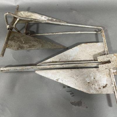 Lot 241 | Pair of Vintage Boat Anchors
