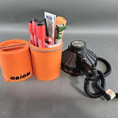 Lot 232 | Vtg Marine Alert Kit and Spot Light
