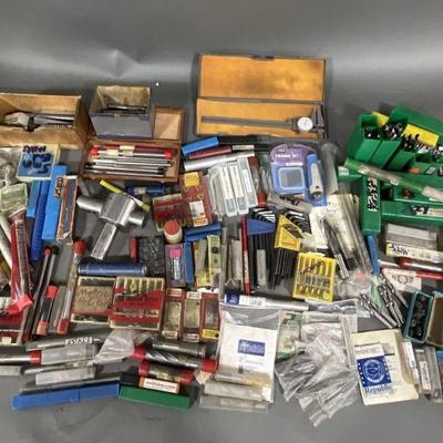 Lot 373 | Machinist Tools, Micrometer, Taps & More
