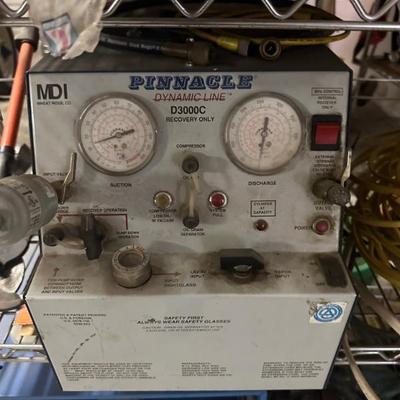 Pinnacle Dynamic Line D3000C Recovery Only Refrigerant Recovery System 