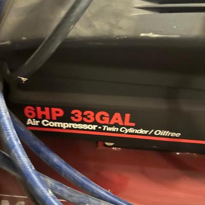 Craftsman 6HP 33 Gal Air Compressor- Twin Cylinder/OilFree 