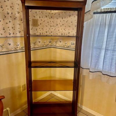 Amber Glass Shelf
