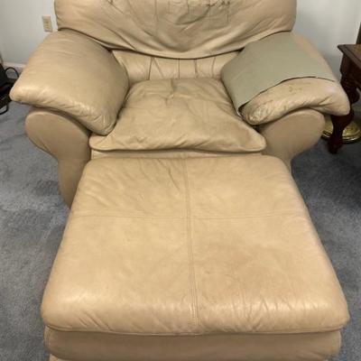 2 chairs and Ottomans