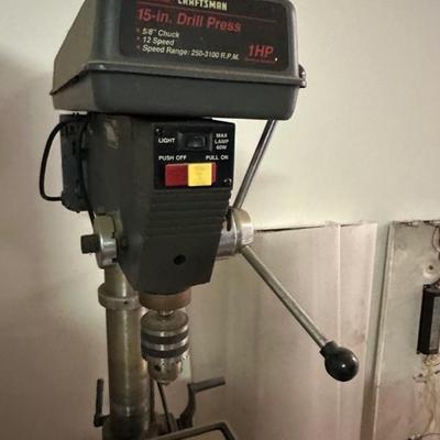 Craftsman 15" Floor Standing Drill Press