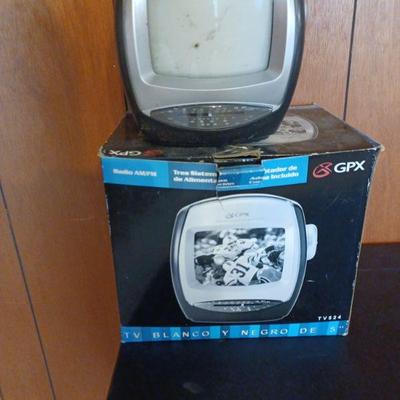 Black/White Mini TV