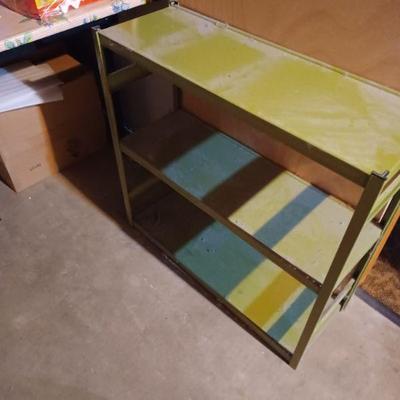 Metal shelf