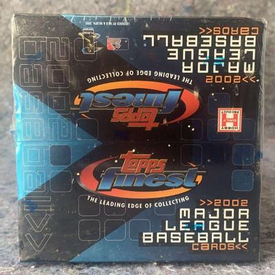 SL405 Sealed 2002 Topps Finest Major League Baseball Cards Box Set