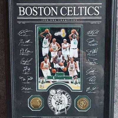 SL488 Limited Edition 2007 Red Sox World Series Champions Plaque