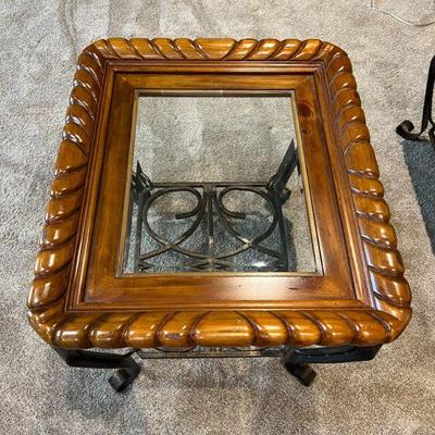Three Matching Tables
Side Table measuring 28" wide, 18" tall, and 31" deep
 $85