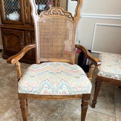 Dining Table and Six Chairs with Two Leaves and a set of Pads
$250.00