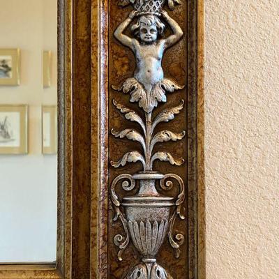 Mirror measuring 35" wide and 49" tall
$125