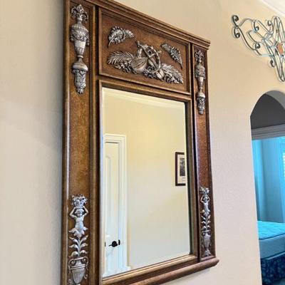 Mirror measuring 35" wide and 49" tall
$125
