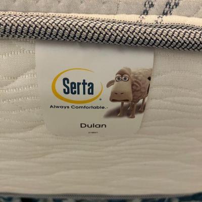 Queen Size Metal Bed Frame with Serta Mattress Set - SUPER CLEAN
$250.00