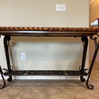 Three Matching Tables
Console measuring 49.5