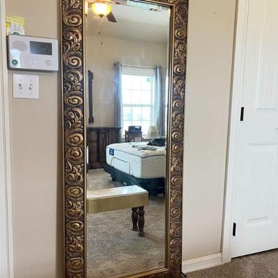 Mirror with Bench measuring 28" wide and 68" tall
$225