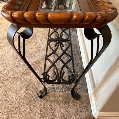 Three Matching Tables
Console measuring 49.5" wide, 29" tall, and 17.5" deep
 $125