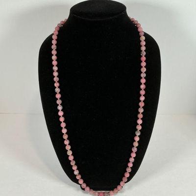 Rhodonite Stone Necklace