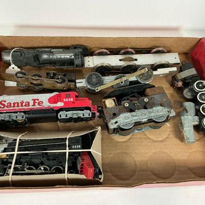 Vintage Train Engine Parts