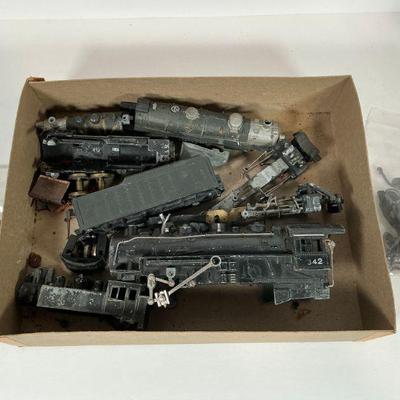 Vintage Train Engine Parts
