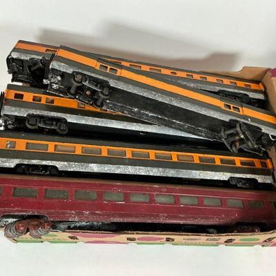 Old Vintage Train cars