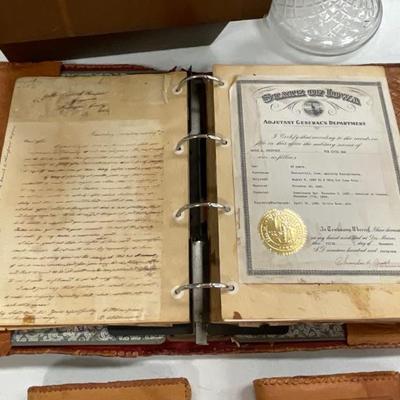 Antique Family Scrapbook 