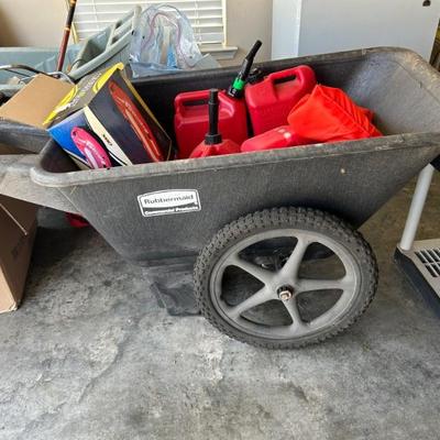 HD • Rubbermaid • Wheelbarrow • &87